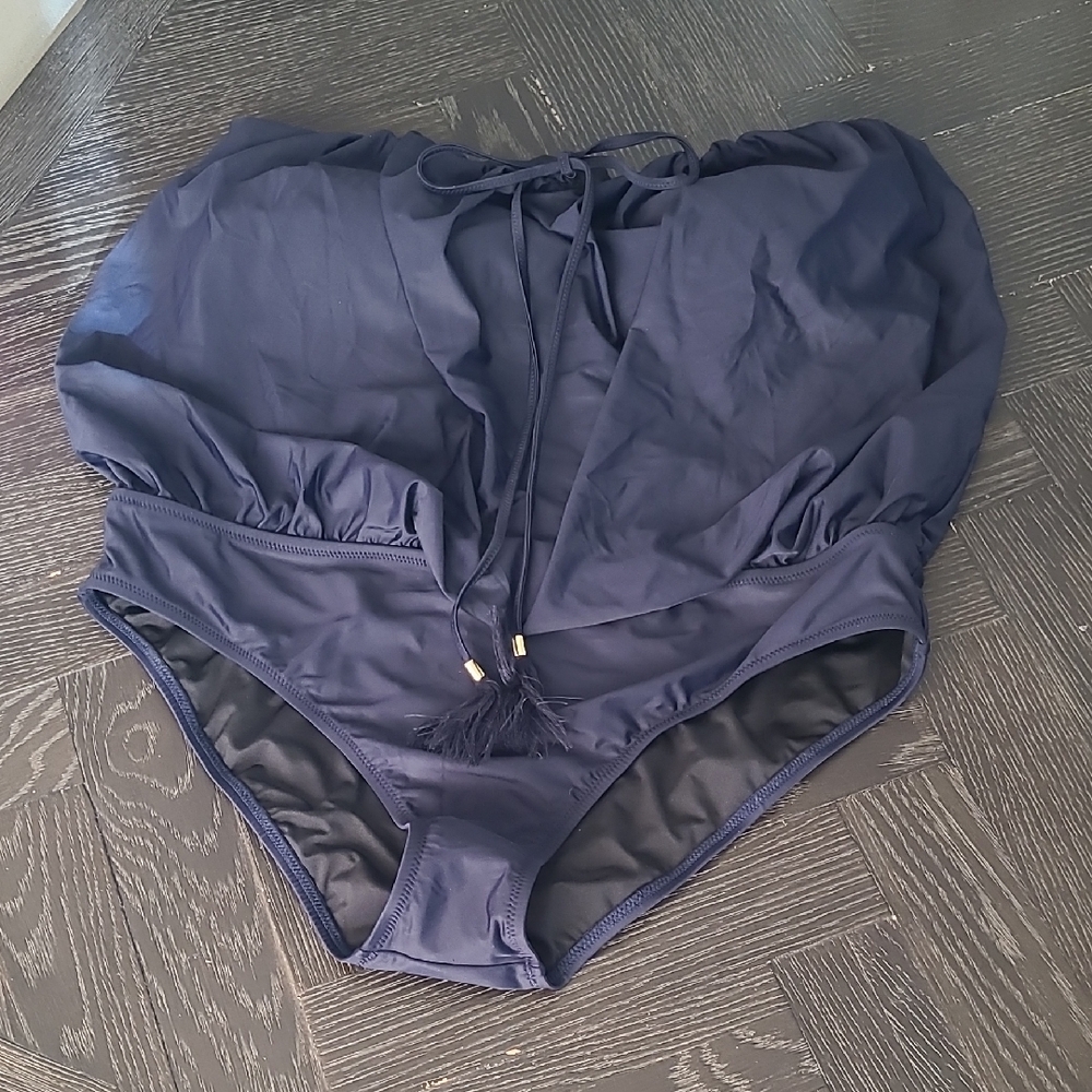 NWT J. Crew Draped blouson one-piece